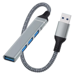 2-Pack Glossy Fabric USB-C to